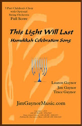This Light Will Last Three-Part Mixed choral sheet music cover